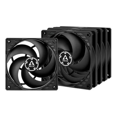 ARCTIC P12 Value Pack Boitier PC Ventilateur 12 cm Noir, Vue principale