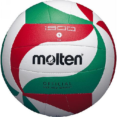 Molten V5M1500 volleyball Intérieure et extérieure Blanc