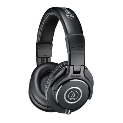 Audio-Technica ATH-M40X écouteur/casque Écouteurs Avec fil Arceau Musique Noir, Vue principale