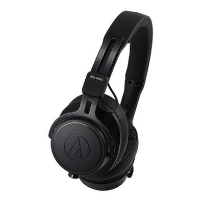 Audio-Technica ATH-M60X écouteur/casque Écouteurs Avec fil Arceau Musique Noir, Vue principale