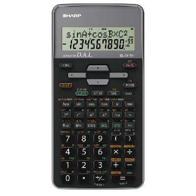 Sharp EL-531TH calculatrice Poche Calculatrice scientifique Noir, Gris