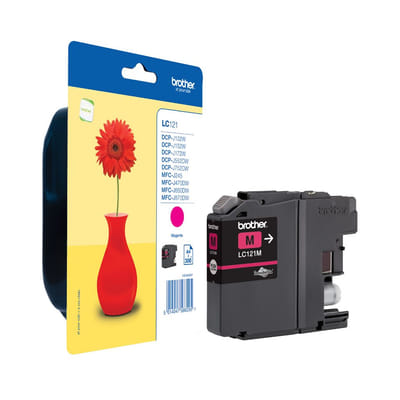 Brother LC-121M cartouche d'encreOriginal Magenta (LC121M), Vue principale