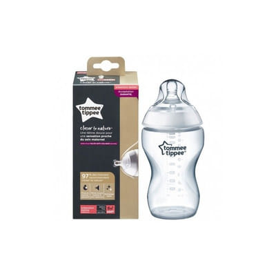 Tommee Tippee Biberon Plastique 6m+ CTN 340ml, Vue principale