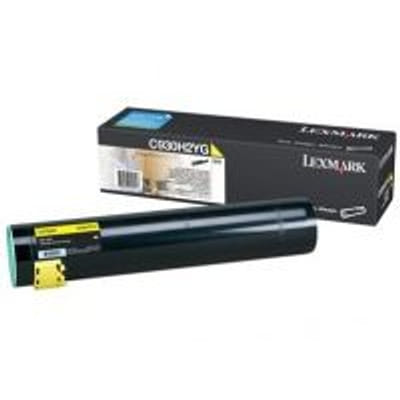 Lexmark C930H2YG Cartouche de tonerOriginal Jaune, Vue principale