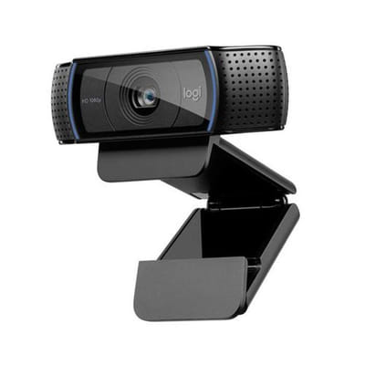Logitech Hd Pro C920 webcam 3 MP USB 2.0 Noir (960-001055), Vue principale