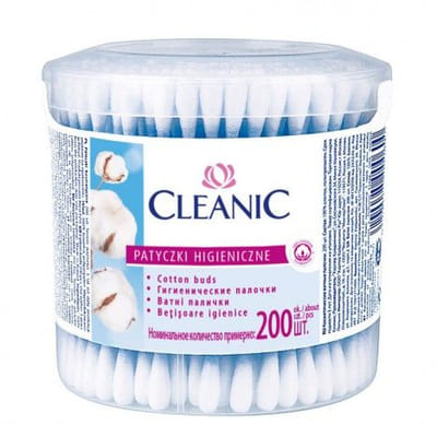 Coton disques à démaquiller CLEANIC Pure effect 80 pcs -(5900095000105), Vue principale