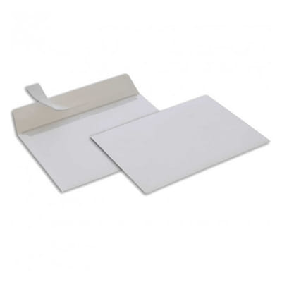 Enveloppe Blanc PIGNA 114X162mm Strip 80Gr (PQ/1000), Vue principale