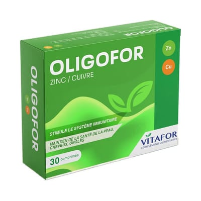 Vitafor Oligofor Boite 30 Comprimes, Vue principale