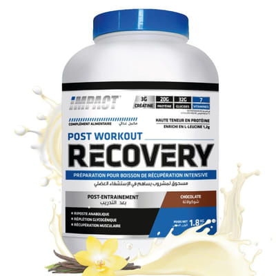 IMPACT - POST WORKOUT RECOVERY [CREATINE] - VANILLE - 1,8kg, Vue principale