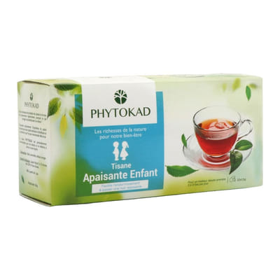 PHYTOKAD TISANE APAISANTE ENF BT/20 SACHETS, Vue principale