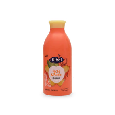 Nihel - GEL DE DOUCHE PÊCHE ET BASILIC 500Ml, Vue principale