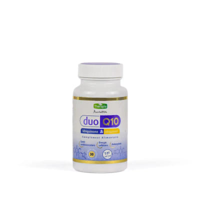 Therapia Duo Q10 Ubiquinone et Ubiquinol 30 gélules, Vue principale