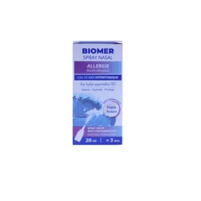 BIOMER SPRAY NASAL ALLERGIQUE 20ML Prix Tunisie : Dès 12 DT