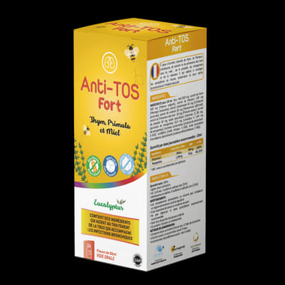 Anti tos fort sirop 90ml, Vue principale