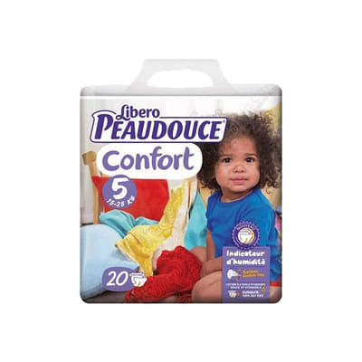 Peaudouce Confort 15-25 Kg Taille 5, 20 unités, Vue principale
