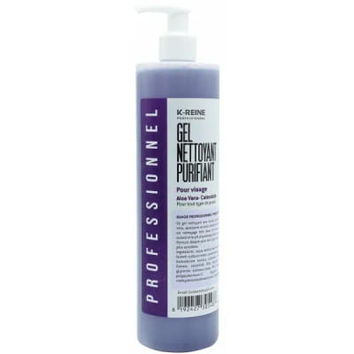 Gelnettoyant purifiant pour visage aloe vera- calendula k-reine 500ml, Vue principale