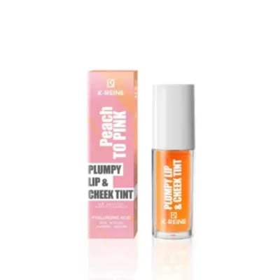K-REINE PLUMPY LIP CHEEK TINT PEACH TO PINK 6ML, Vue principale