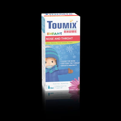 Toumix Sirop Rhume Nez et Gorge Enfant 150ml, Vue principale