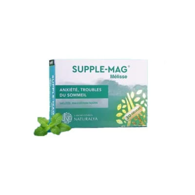 Naturalya Supple Mag Mélisse 30 Gélules, Vue principale