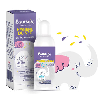 Baumix Spray Nasal Hygiène du Nez 60ml, Vue principale