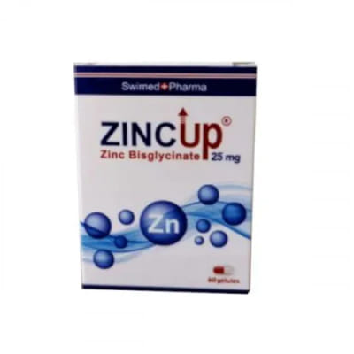 ZINCUP 25mg,60 gélules, Vue principale