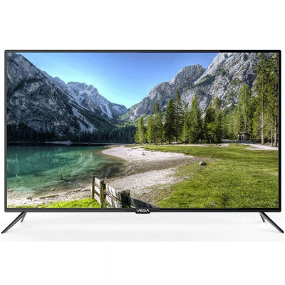 TV Vega 55" UHD LED 4K Smart TV + Récepteur intégré Noir
