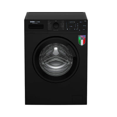 Machine à Laver frontale SABA 7KG Noir (FS710LB), Vue principale