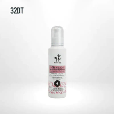 HERBÉOS Gel Visage Nettoyant Repulpant Anti-âge 170 ml, Vue principale