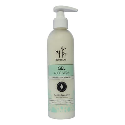 HERBÉOS Gel Aloé Vera à L'huile De Pépins De Figue De Barbarie 250 ml, Vue principale
