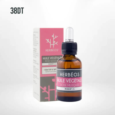 HERBÉOS Huile de Rose Musquée 30 ml, Vue principale