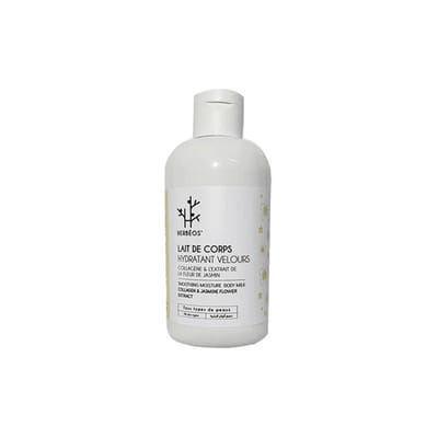 HERBEOS LAIT DE CORPS VELOURS COLLAGENE ET FLEUR DE JASMIN 250ML, Vue principale