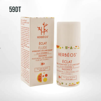 HERBÉOS Fluide Clarifiant Éclat à la Vitamine C Hydratant Eclaircissant 40 ml, Vue principale