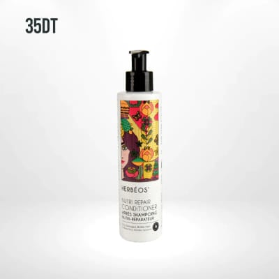 HERBÉOS Après Shampoing Nutri Réparateur Cheveux Secs 200ml, Vue principale