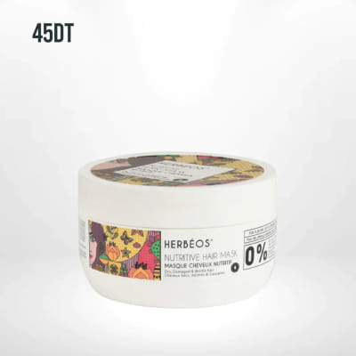 HERBÉOS Masque Nutritif Cheveux secs, Abimés & Cassants 250 ml, Vue principale