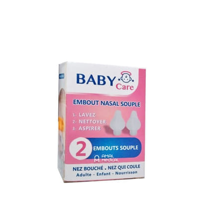 Embout nasal souple - Baby care - 2 pièces, Vue principale