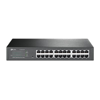 TP-Link TL-SG1024DE commutateur réseau Géré L2 Gigabit Ethernet (10/100/1000) Noir (TL-SG1024DE)