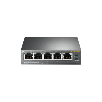 TP-LINK TL-SF1005P commutateur réseau Non-géré Fast Ethernet (10/100) Connexion Ethernet, supportant l'alimentation via ce port (PoE) Noir (TL-SF1005P)