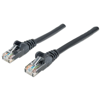 Intellinet 1m Cat6 câble de réseau Noir U/UTP (UTP) (342049), Vue principale