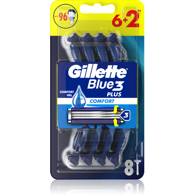 Gillette Blue 3 Comfort 8 pcs