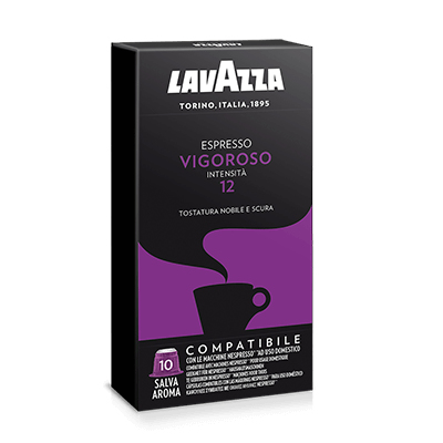 Lavazza Vigoroso Capsule de café Café fortement torréfié 10 pièce(s)