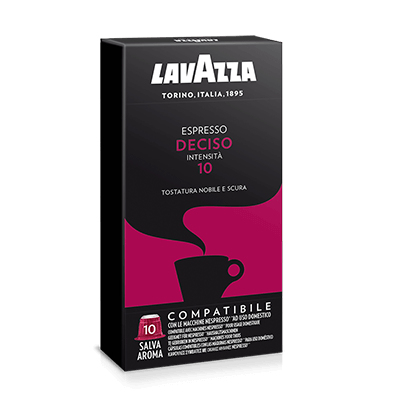 Lavazza Deciso Capsule de café Café fortement torréfié 10 pièce(s)