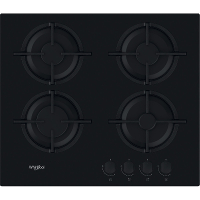 Plaques de cuisson Whirlpool 4 feux 60cm noir - GOR615/NB