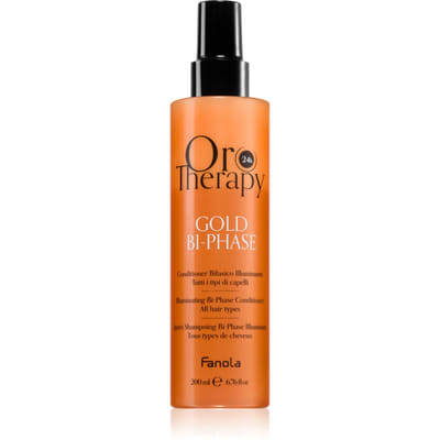 Fanola Oro Therapy Gold Bi-Phase 200 ml, Vue principale