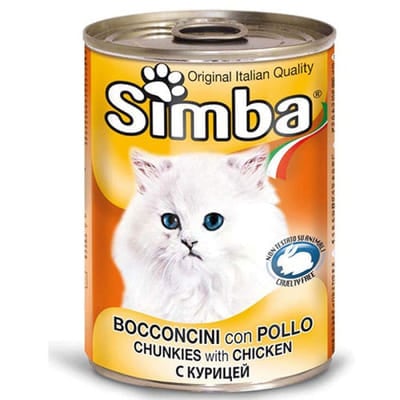 Pâté Au Poulet SIMBA Pour Chat 415 GR, Vue principale
