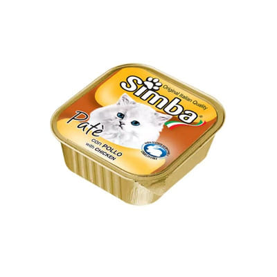 Pâté Simba Pour Chats Poulet 100Gr, Vue principale
