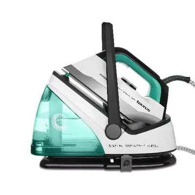 Fer à Vapeur 2200W Blanc Vert - Puissant Avec Fonction Vapeur Continue Et Autonettoyant
