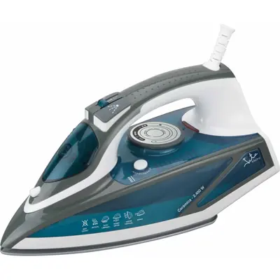 Fer à Repasser à Vapeur KIWI 85299 - 260 Ml, 2200W - Design Bleu Et Blanc - Puissant Et Pratique Pour Un Repassage Efficace