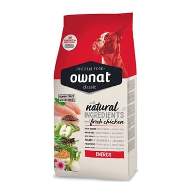 Croquettes OWNAT Pour Chien Classic Energy 4 kg, Vue principale