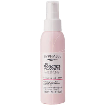 BYPHASSE HUILE PROTECTRICE ECLAT COULEUR, CHEVEUX COLORES 100ML, Vue principale