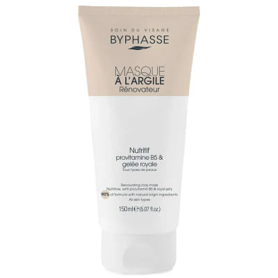 BYPHASSE MASQUE A L'ARGILE RENOVATEUR TOUS TYPES DE PEAUX 150ML, Vue principale